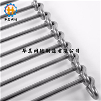 梯形裹边不锈钢网带 梯形裹边不锈钢网带